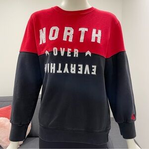 MITCHELL & NESS North Over Everything Toronto Raptors Sweatshirt Size Medium